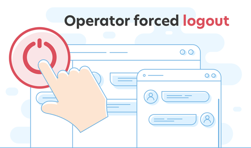 Live chat agent forced logout Live chat agent forced logout