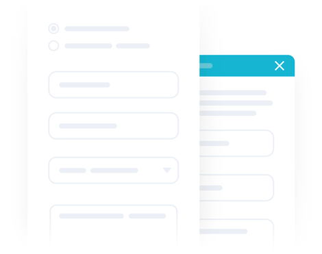 Choose the field type you need Various field types available