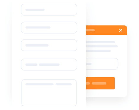 Add or remove fields in your pre-chat survey, or just skip it Customizable set of pre-chat survey fields